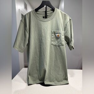 Carhartt Sage Green Pocket Tee - Size L